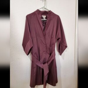 Vertigo Paris Mauve Trench Coat